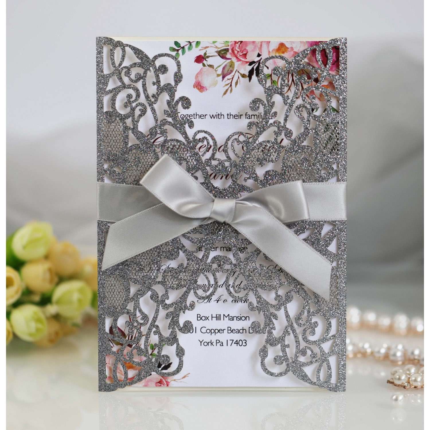 Wholesale Wedding Card Design Laser Cut  2020 Invitation Card Blessing Card